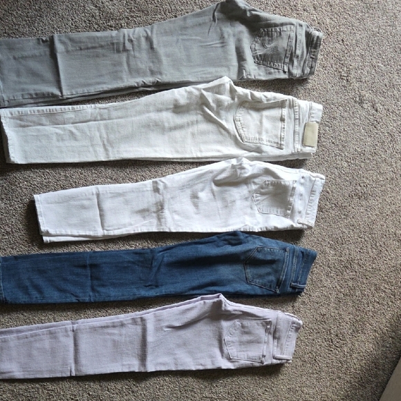 Citizens Of Humanity Cream Denim Pants